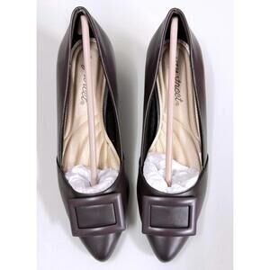 Easy Street Brown Dali Block Heel Pumps Women Size 6